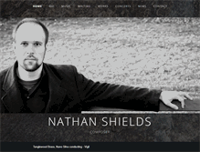 Tablet Screenshot of nathan-shields.com